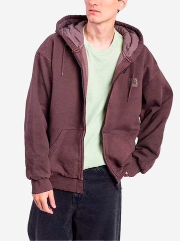 CARHARTT WIP Hooded Vista Jacket Bordeau