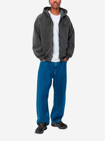 CARHARTT WIP Hooded Vista Jacket nera Grigio scuro