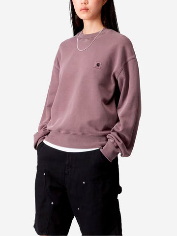 CARHARTT WIP W Felpa girocollo Nelson viola Lavanda