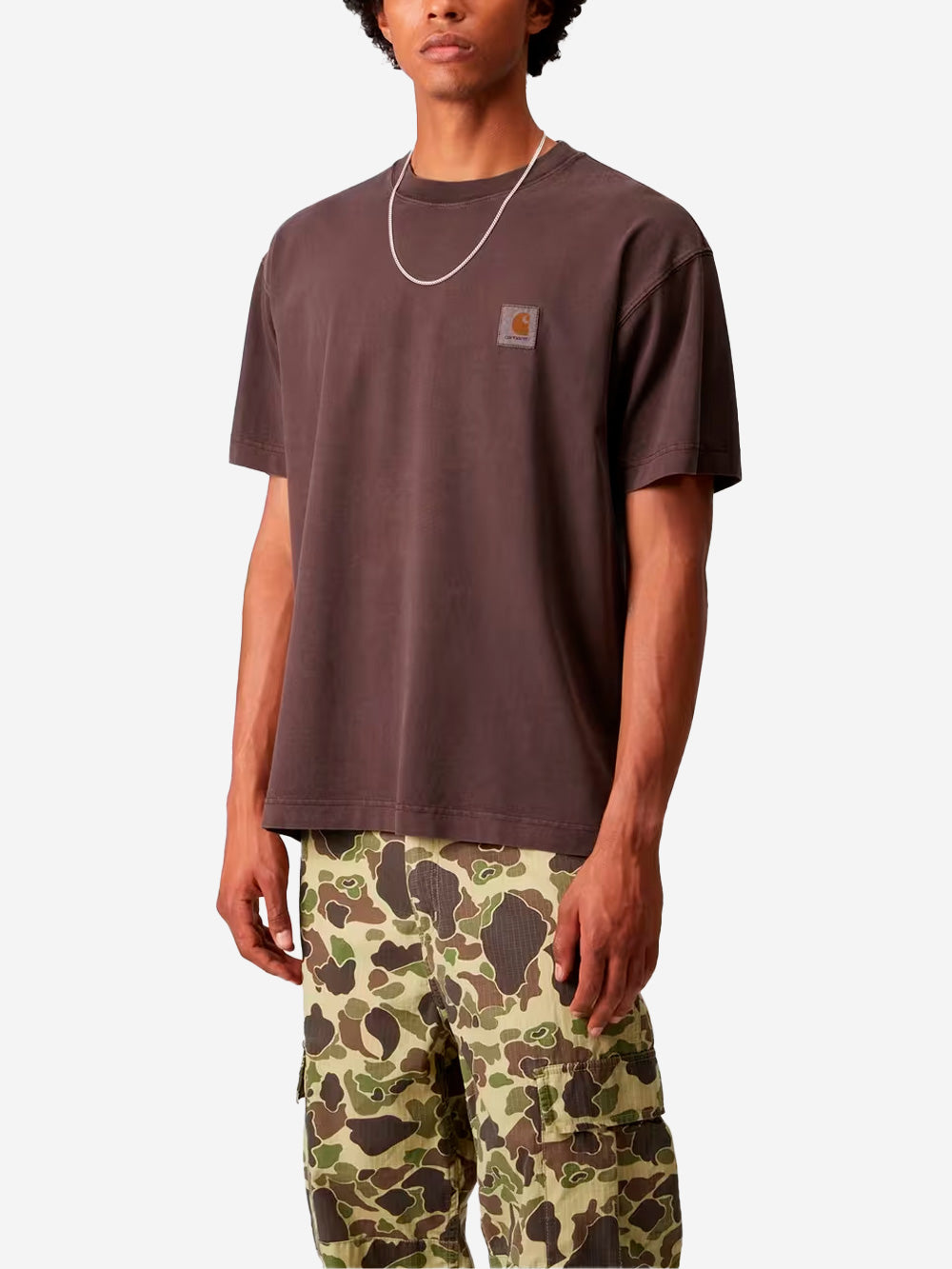 CARHARTT WIP T-shirt nera S/S palisandro Bordeau Urbanstaroma