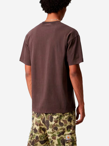 CARHARTT WIP T-shirt nera S/S palisandro Bordeau