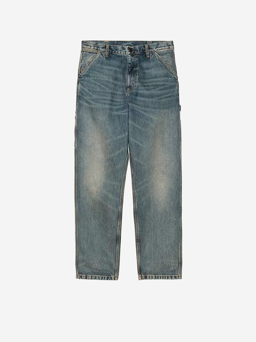 CARHARTT WIP Pantaloni 'Single Knee' blu slavato Blue Urbanstaroma