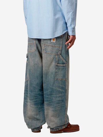 CARHARTT WIP Pantaloni 'Single Knee' blu slavato Blue