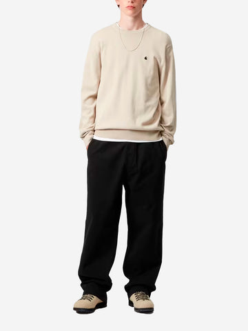 CARHARTT WIP Pantaloni relaxed fit 'Floyde' neri Nero