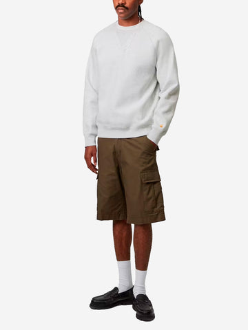 CARHARTT WIP Chase Sweat felpa grigio chiaro Grigio chiaro