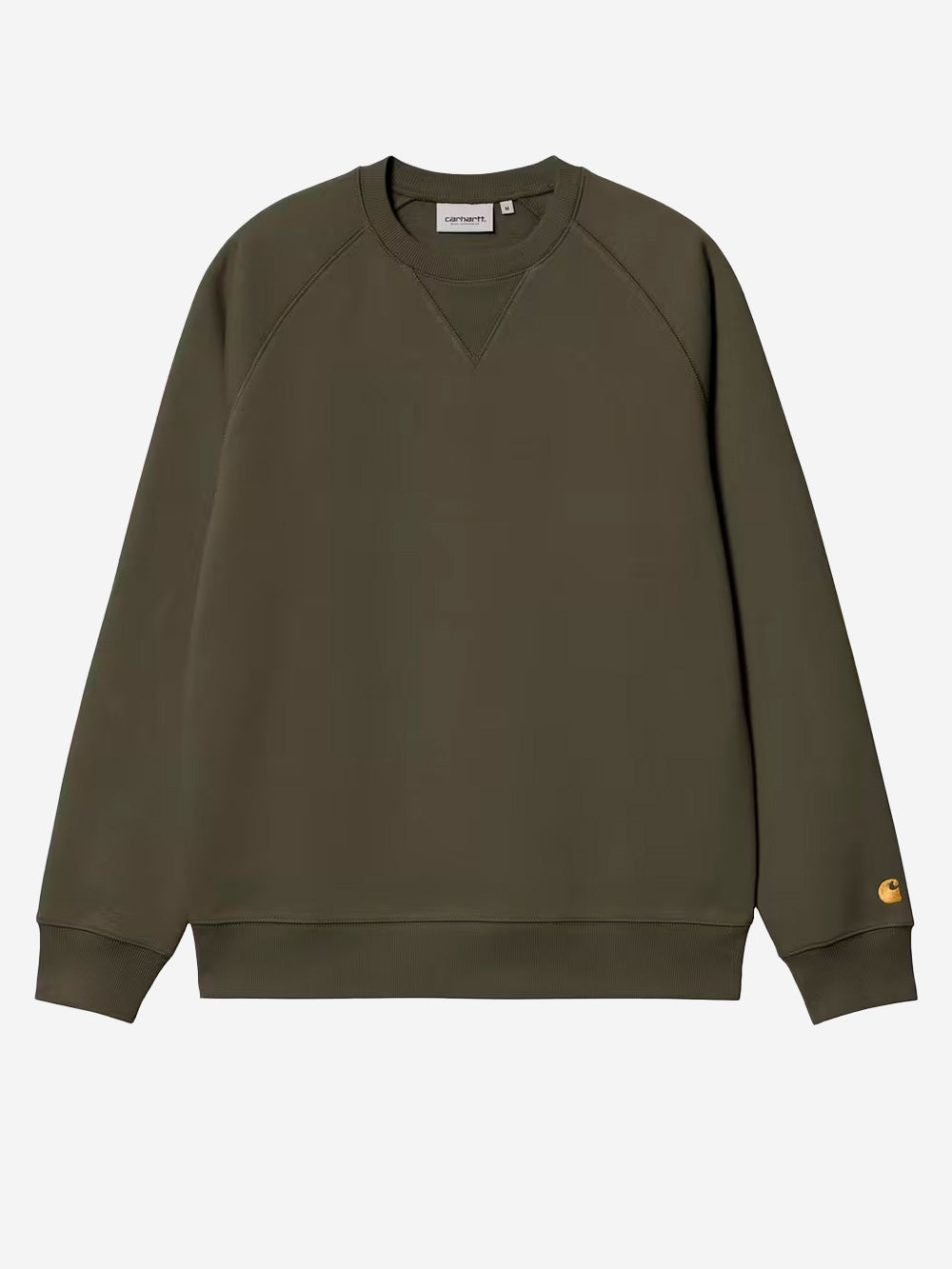 CARHARTT WIP Chase Sweat felpa verde Verde scuro Urbanstaroma