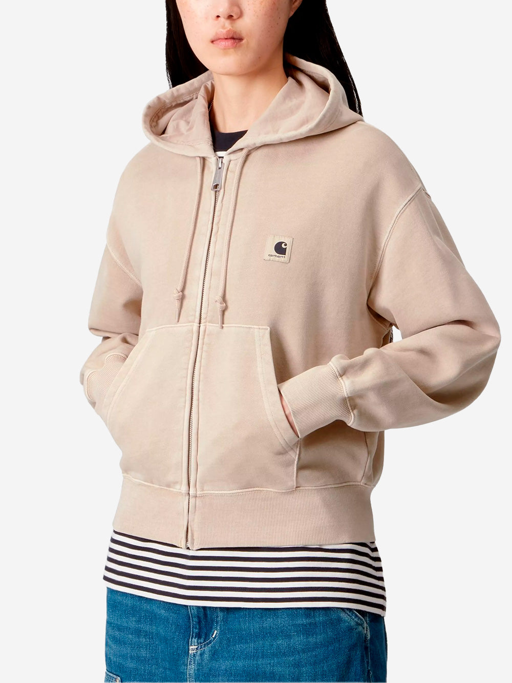 CARHARTT WIP W Hoodie Nelson beige Beige Urbanstaroma