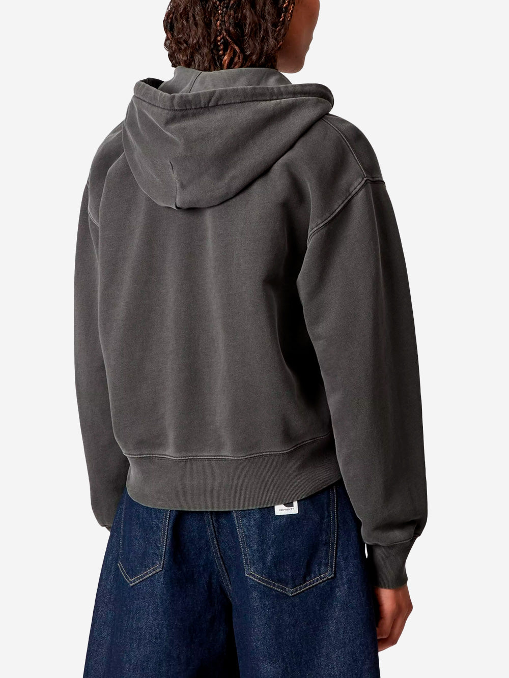 CARHARTT WIP W Hoodie Nelson antracite grigio Urbanstaroma