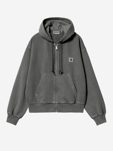 CARHARTT WIP W Hoodie Nelson antracite grigio