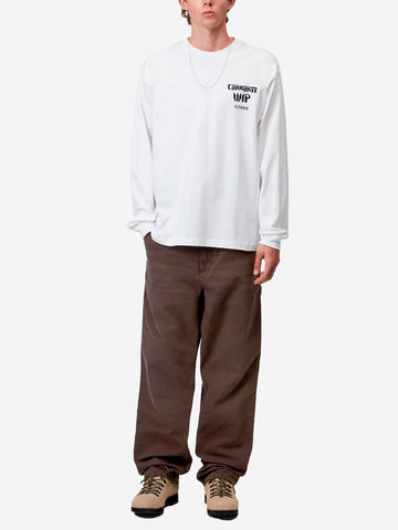 CARHARTT WIP Pantaloni 'Single Knee' marrone tabacco Tabacco