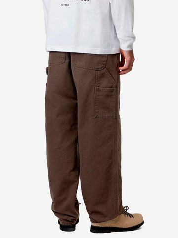 CARHARTT WIP Pantaloni 'Single Knee' marrone tabacco Tabacco