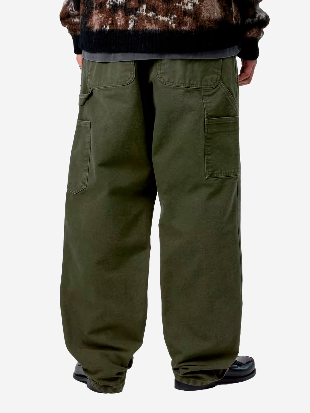 CARHARTT WIP Pantaloni 'Single Knee' oliva Verde Urbanstaroma