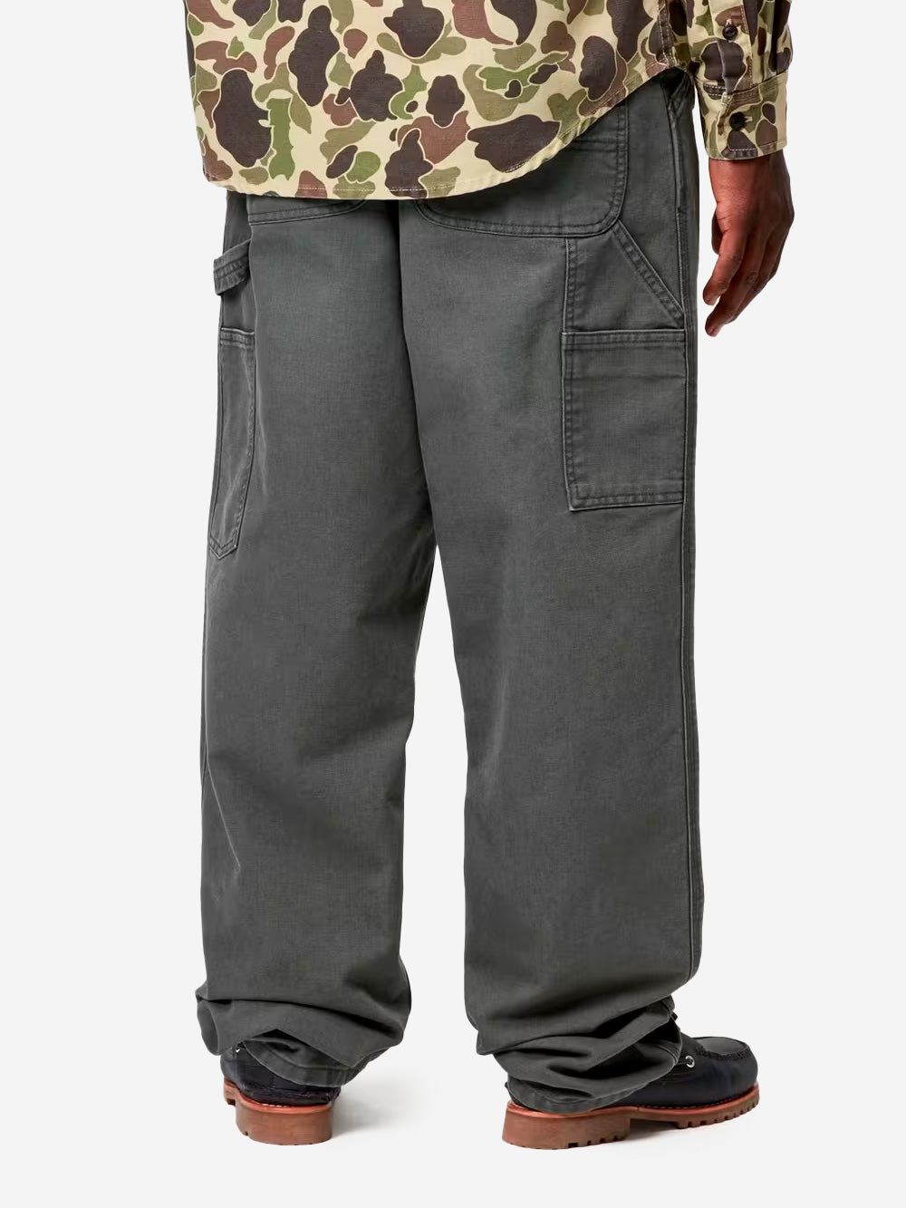 CARHARTT WIP Pantaloni 'Single Knee' grigi Grafite Urbanstaroma