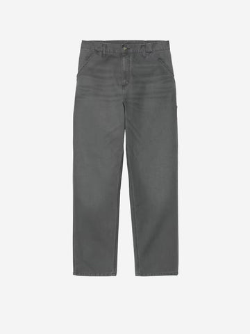 CARHARTT WIP Pantaloni 'Single Knee' grigi Grafite