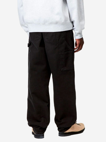 CARHARTT WIP Pantaloni 'Single Knee' neri Black
