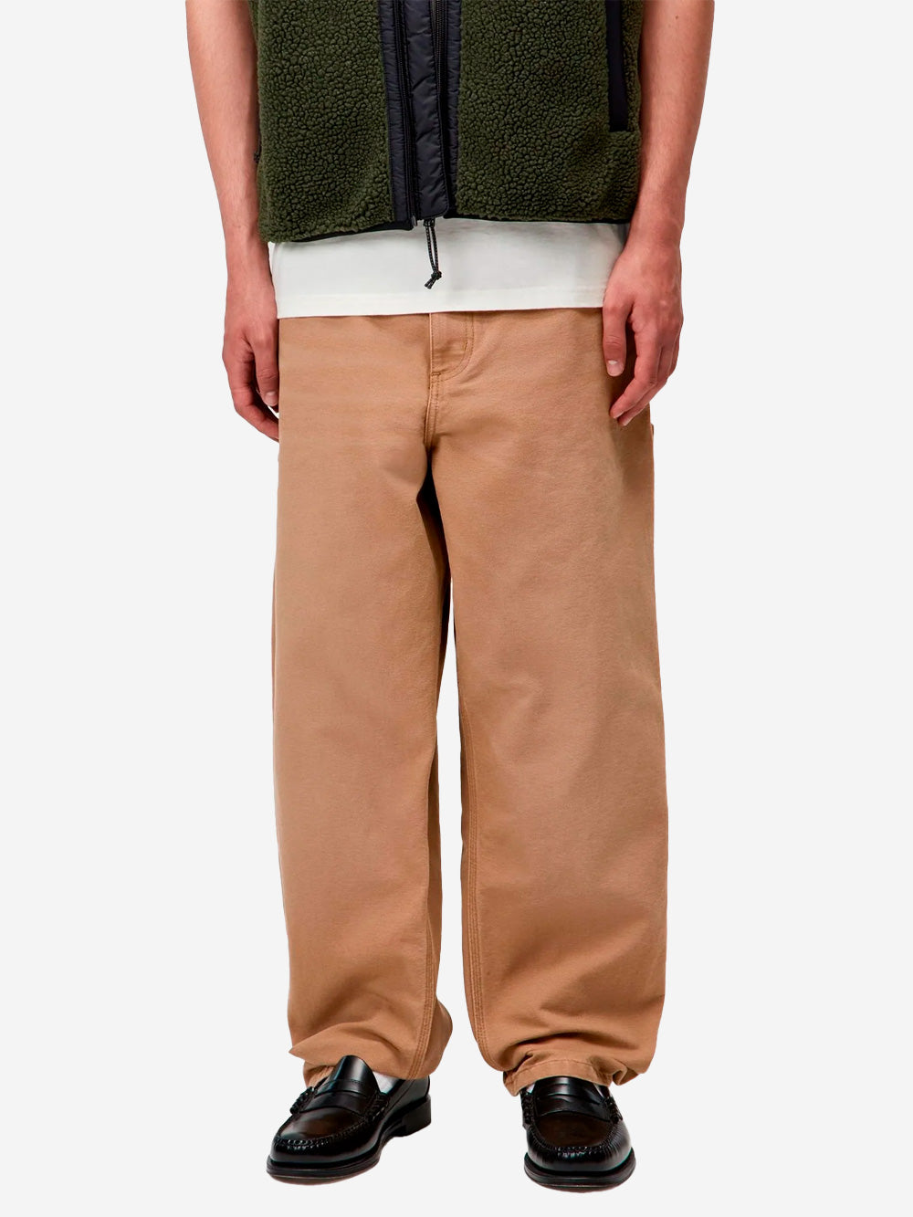CARHARTT WIP Pantaloni 'Single Knee' marroni Marroni Urbanstaroma
