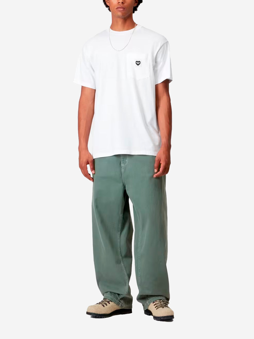 CARHARTT WIP Pantaloni loose 'Brandon' verdi Verde Urbanstaroma