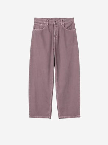 CARHARTT WIP Pantaloni loose 'Brandon' viola Melanzana