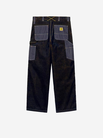 CARHARTT WIP Pantaloni OG 'Double Knee' x Nicholas Daley Navy mostarda