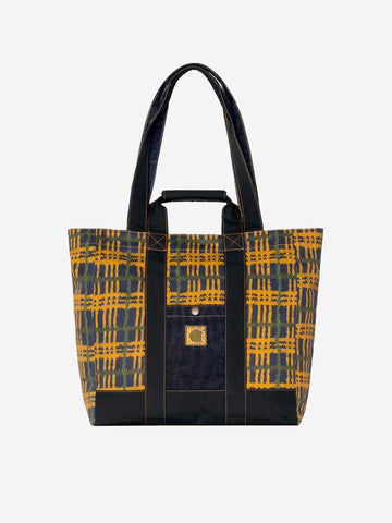 CARHARTT WIP Record Bag x Nicholas Daley (27,5l) Navy mostarda