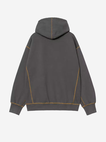 CARHARTT WIP Felpa con Cappuccio x Nicholas Daley Grigio lavato
