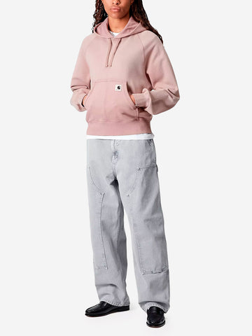 CARHARTT WIP W Felpa con cappuccio Hudson rosa Rosa