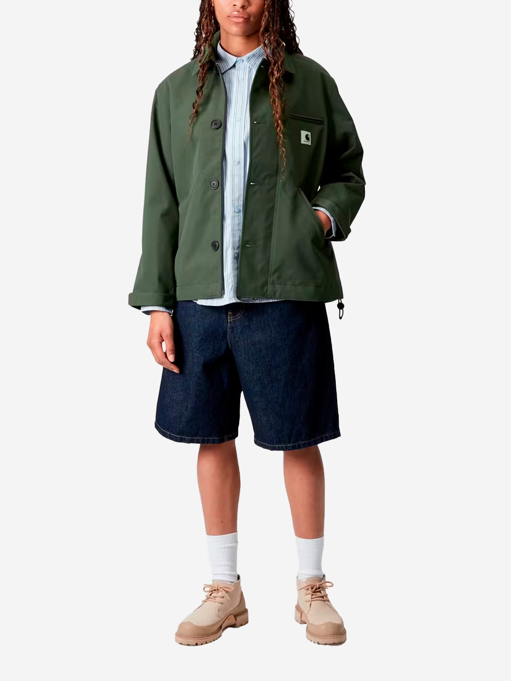 CARHARTT WIP W Giacca verde 'Barnett' Verde scuro Urbanstaroma