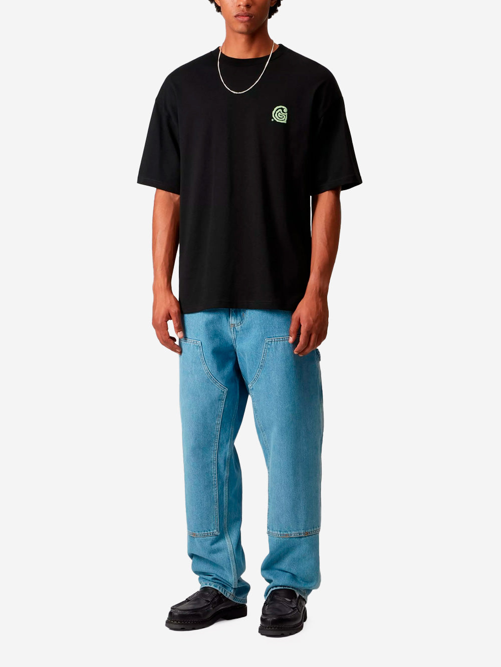 CARHARTT WIP T-shirt nera 'Helix' Nero Urbanstaroma