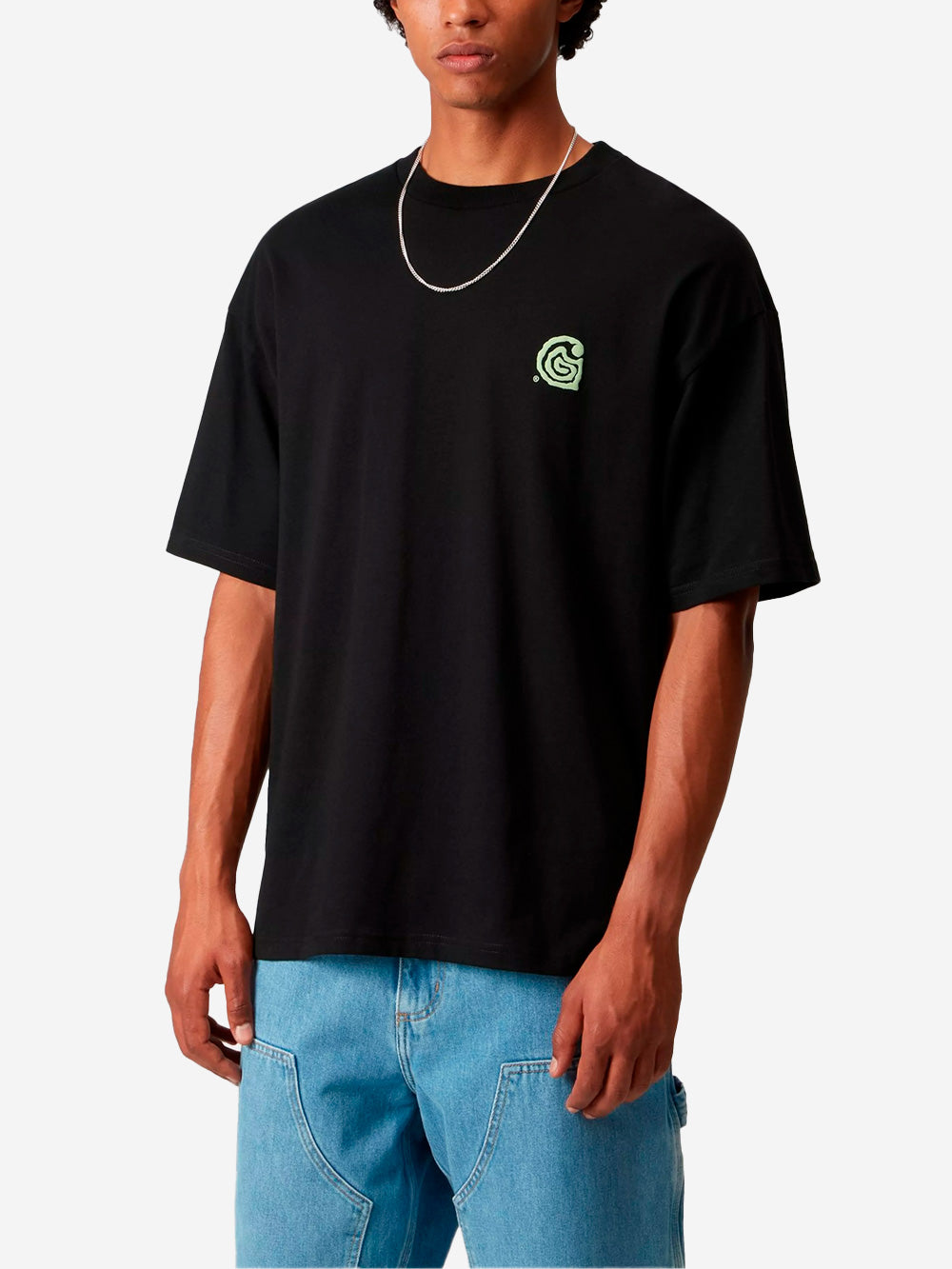 CARHARTT WIP T-shirt nera 'Helix' Nero Urbanstaroma