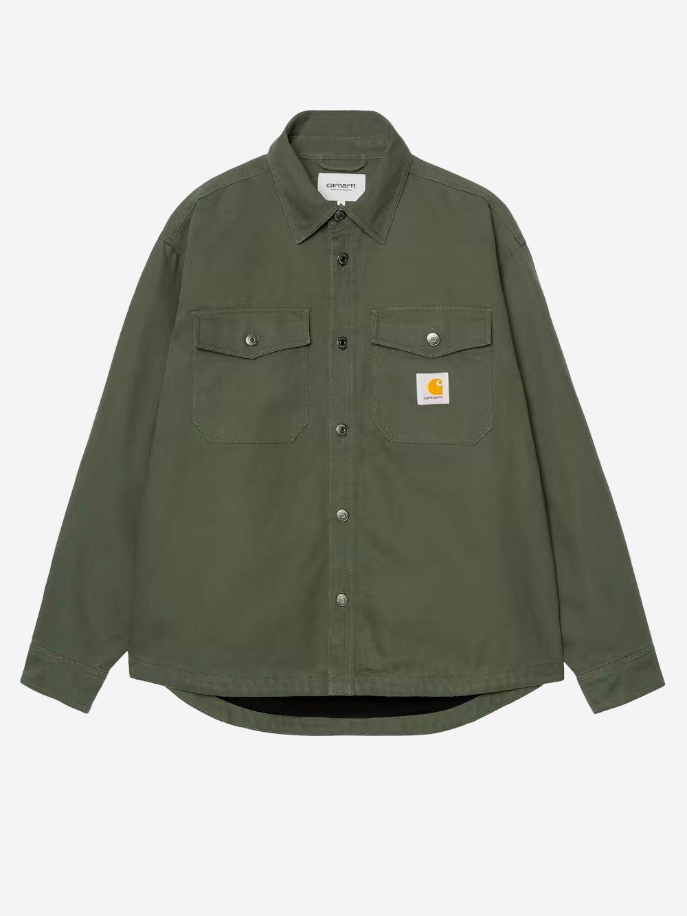 CARHARTT WIP Overshirt verde foderato Selby Verde militare Urbanstaroma