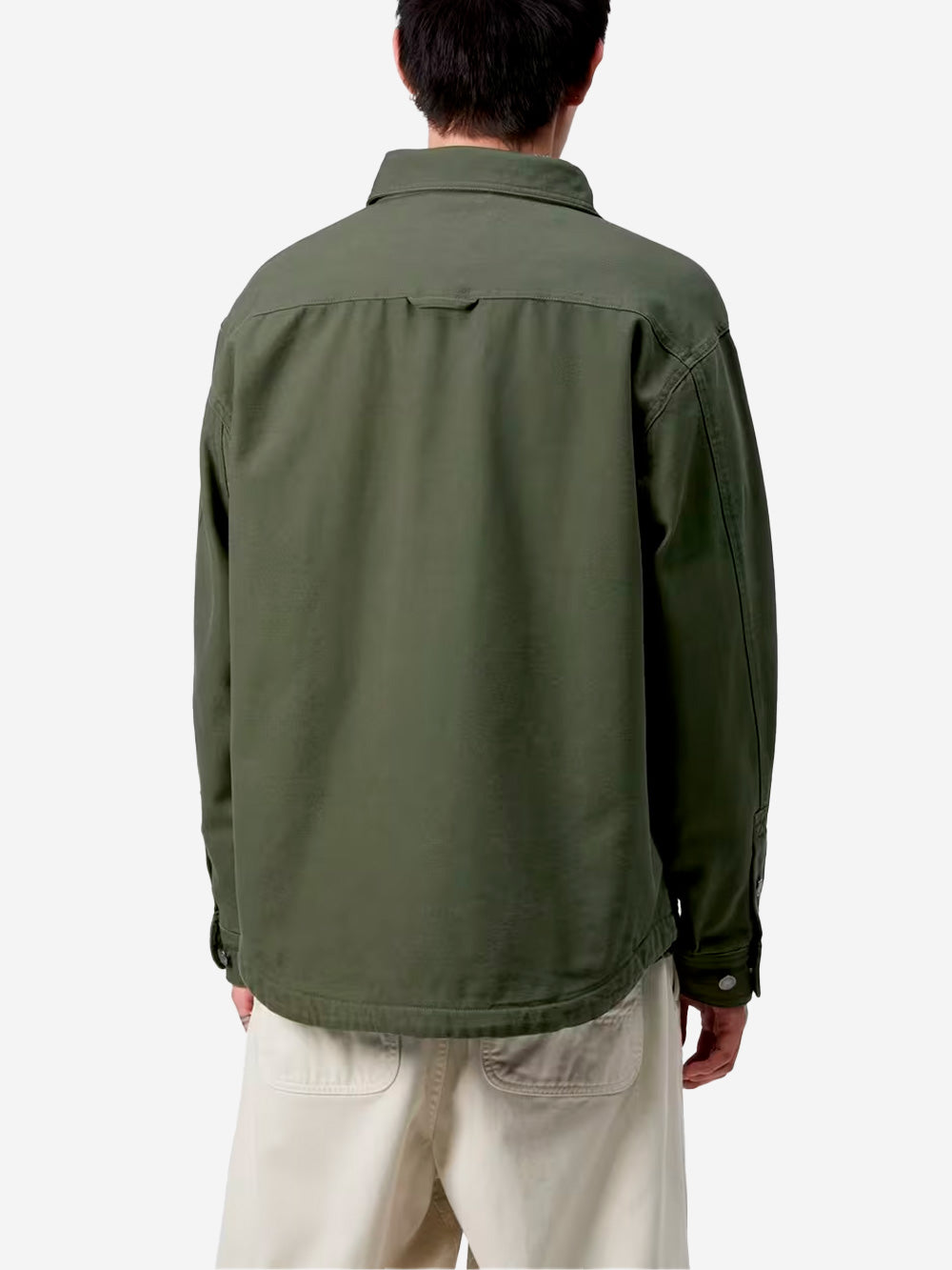 CARHARTT WIP Overshirt verde foderato Selby Verde militare Urbanstaroma