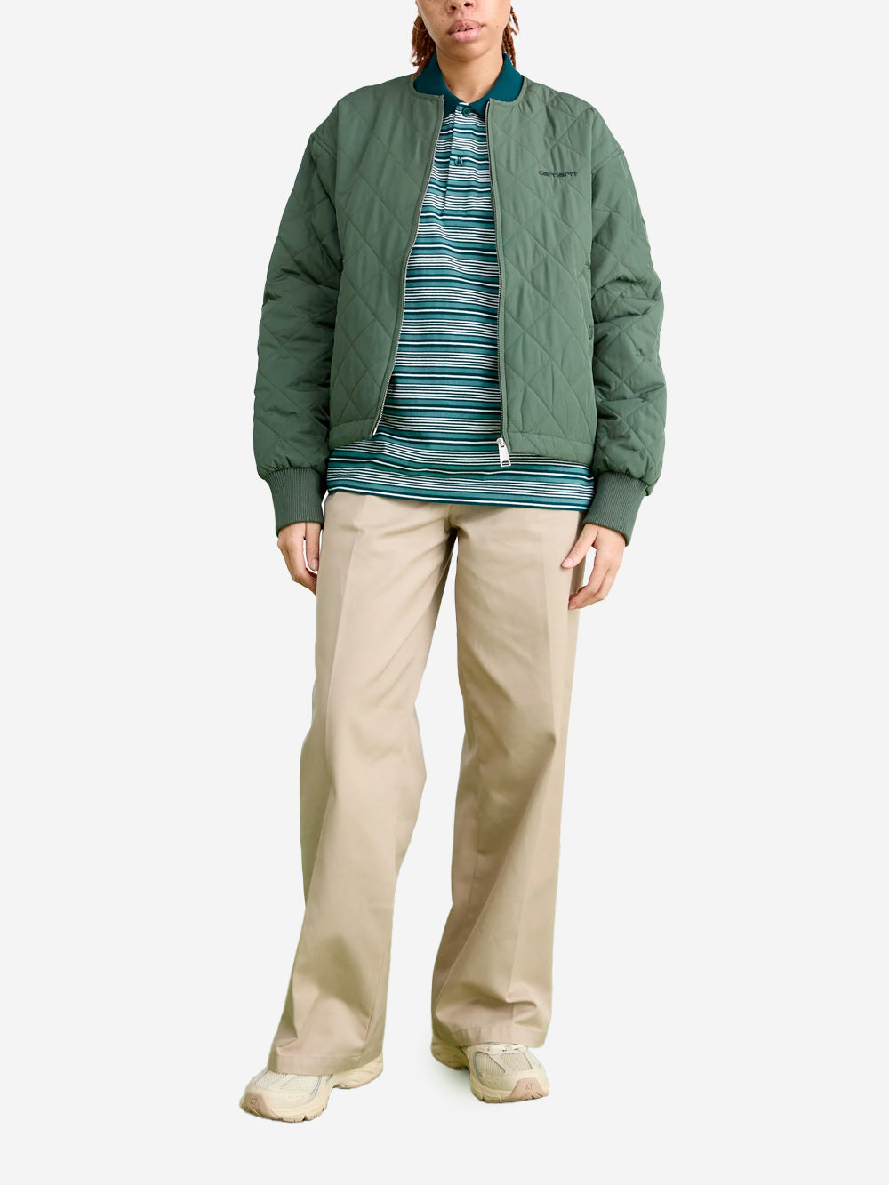 CARHARTT WIP W Giacca Elma Liner verde Verde Urbanstaroma