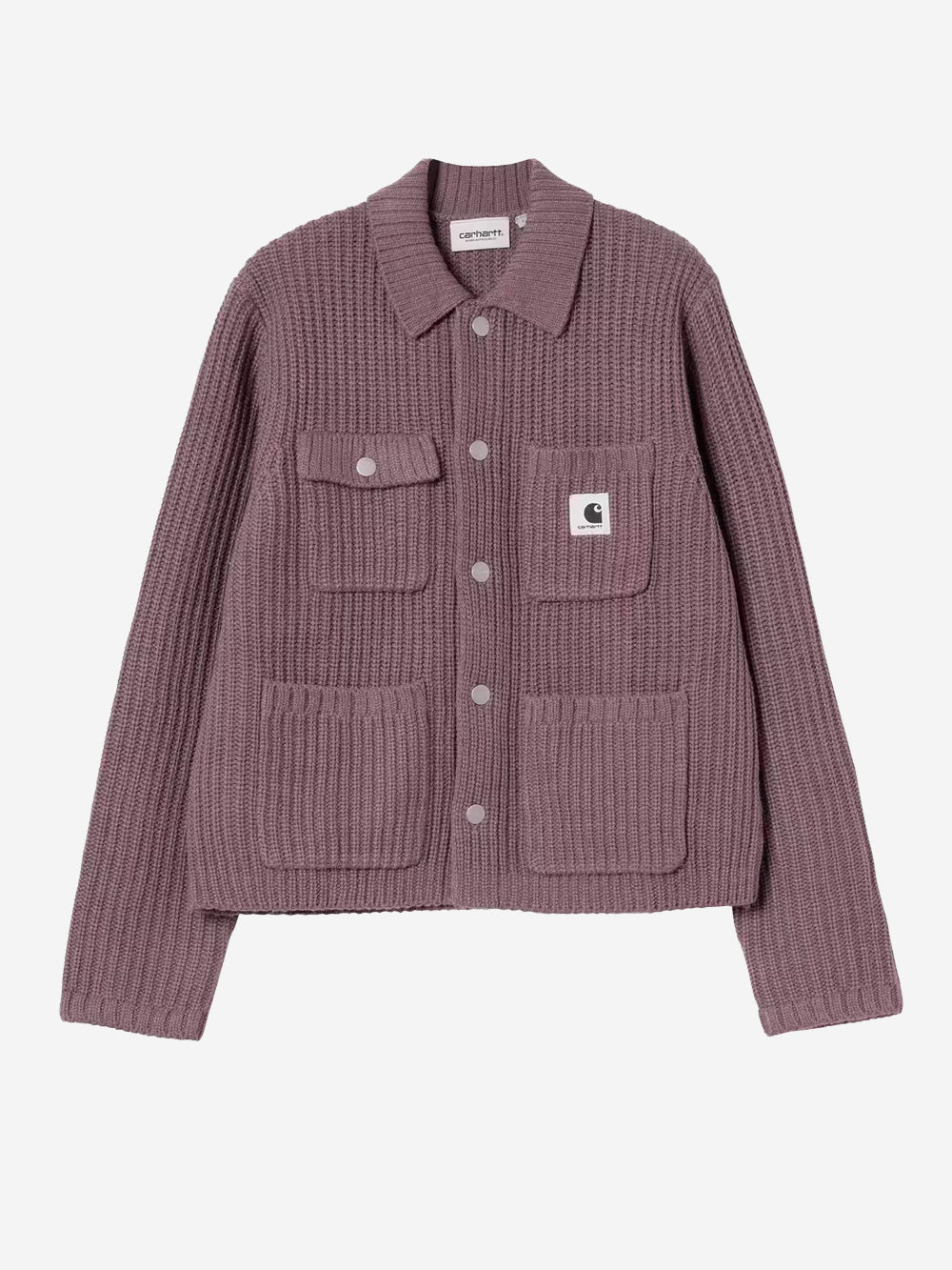 CARHARTT WIP W Maglione viola Michigan con tasche Lavanda Urbanstaroma