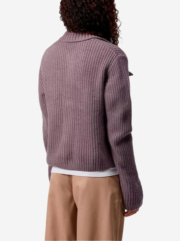 CARHARTT WIP W Maglione viola Michigan con tasche Lavanda