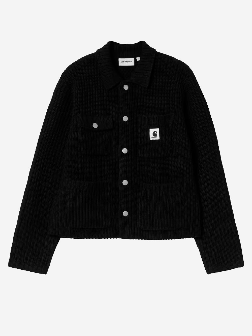 CARHARTT WIP W Maglione nero Michigan con tasche Nero Urbanstaroma