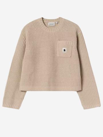 CARHARTT WIP Maglione beige 'Mira' Sabbia