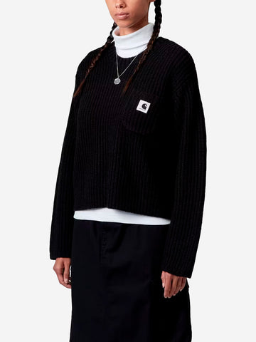 CARHARTT WIP Maglione nero 'Mira' Nero