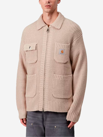 CARHARTT WIP Chore Knit jacket beige Beige