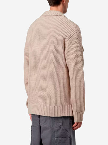 CARHARTT WIP Chore Knit jacket beige Beige