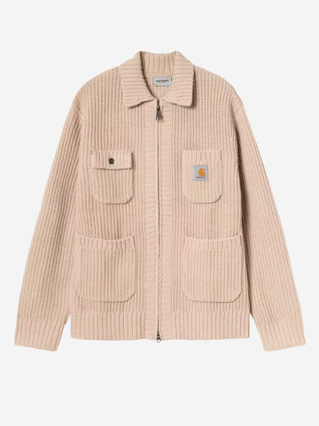 CARHARTT WIP Chore Knit jacket beige Beige