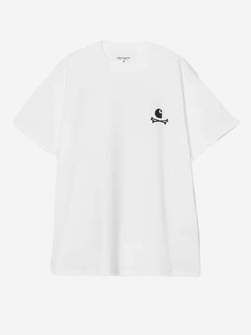 CARHARTT WIP T-shirt bianca loose S/S C Logo Archive Bianco