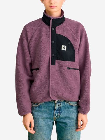 CARHARTT WIP W Giacca in pile lilla 'Flynn' Lilla