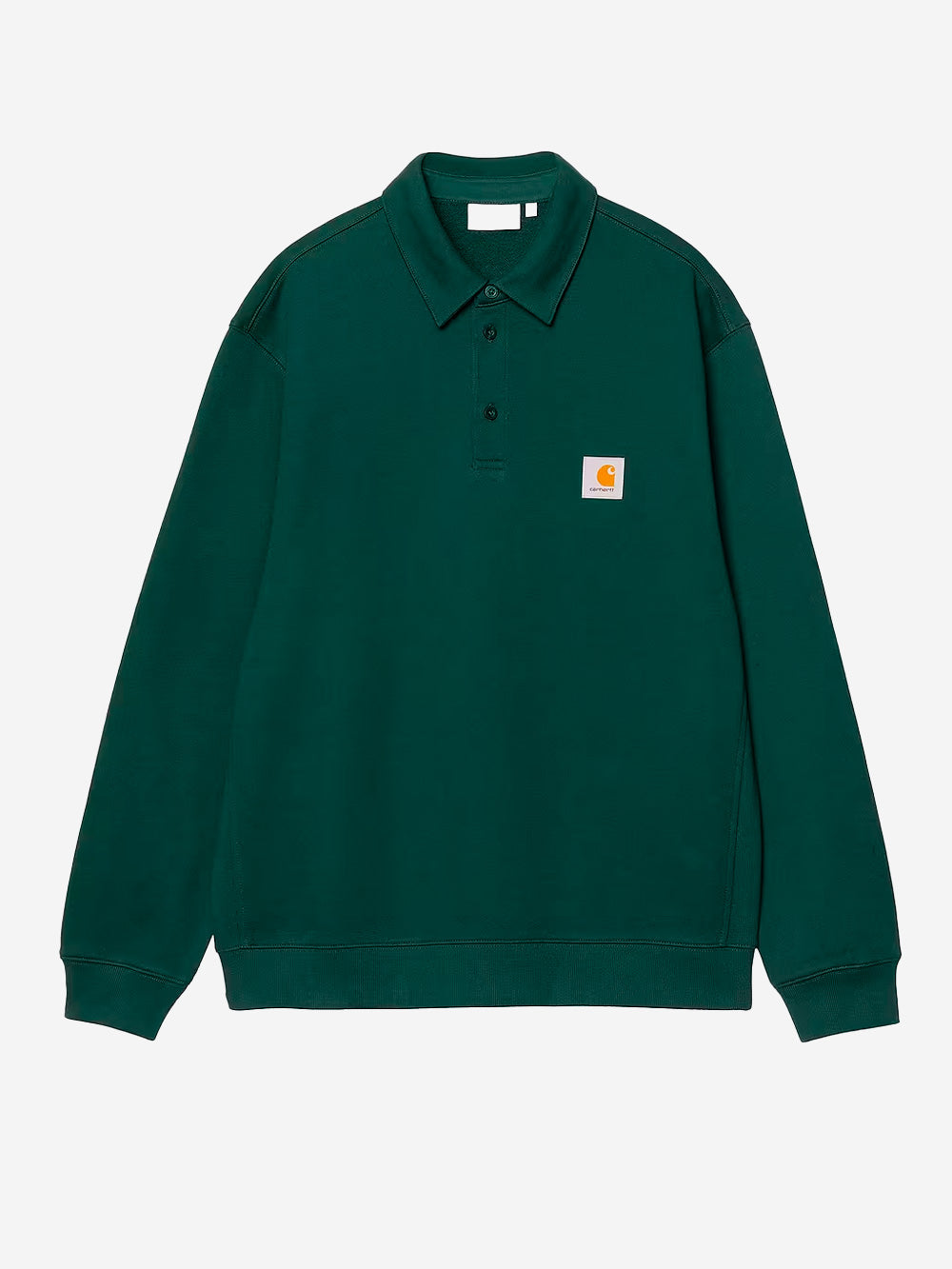 CARHARTT WIP Polo a maniche lunghe Sweatshirt verde Verde Urbanstaroma