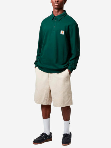 CARHARTT WIP Polo a maniche lunghe Sweatshirt verde Verde