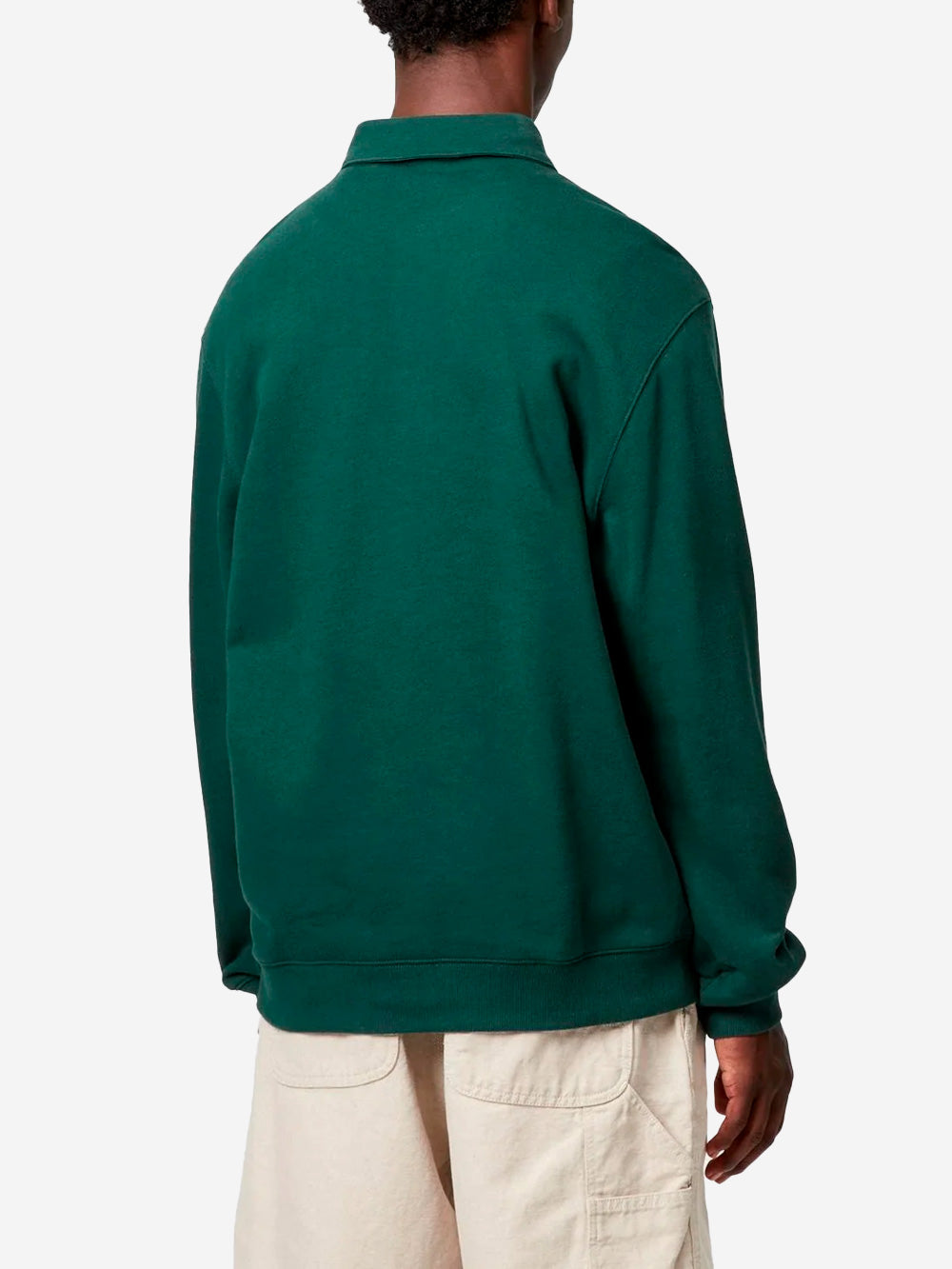 CARHARTT WIP Polo a maniche lunghe Sweatshirt verde Verde Urbanstaroma