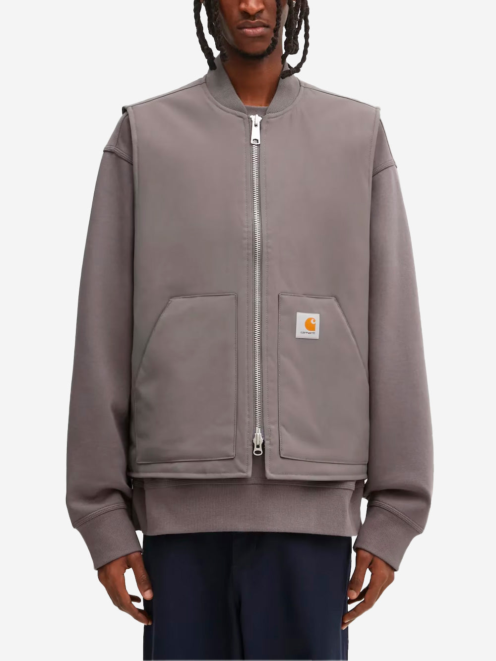 CARHARTT WIP Gilet 'Leroy' grigio Grigio Urbanstaroma
