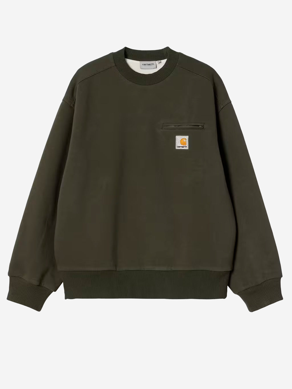 CARHARTT WIP Felpa girocollo Detroit verde oliva Verde Urbanstaroma
