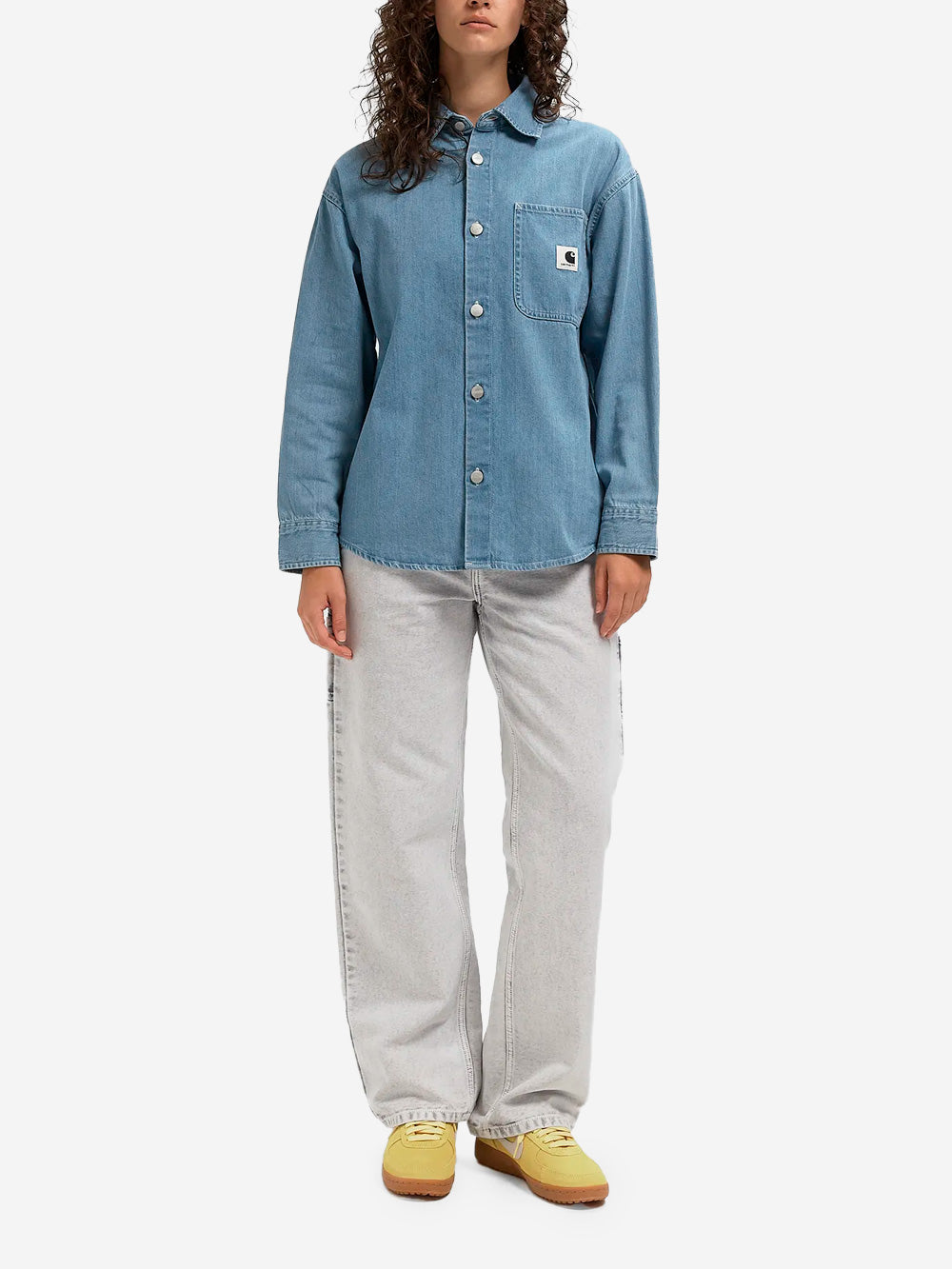 CARHARTT WIP W Camicia in denim chiaro 'Marly' Blu chiara Urbanstaroma