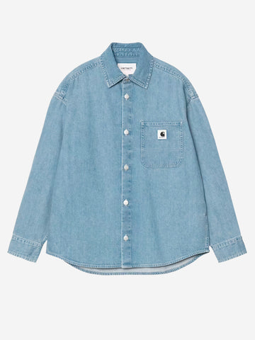 CARHARTT WIP W Camicia in denim chiaro 'Marly' Blu chiara