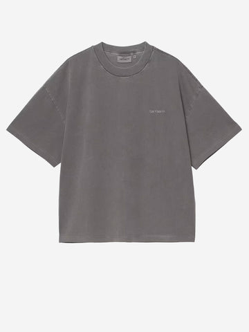 CARHARTT WIP T-shirt grigia boxy fit 'Benton' Grigio